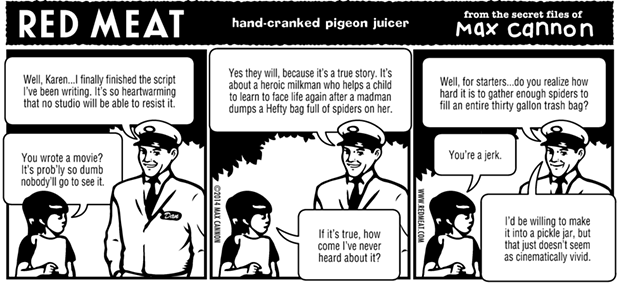 hand-cranked pigeon juicer