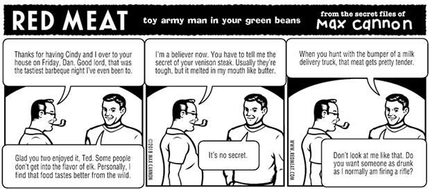 toy army man in your green beans