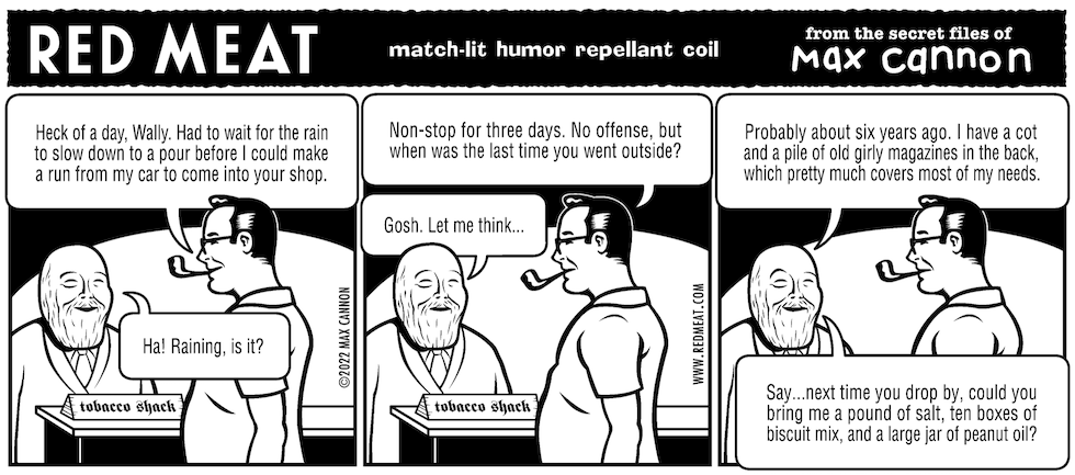 match-lit humor repellant coil